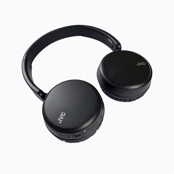 JVC Deep Bass Wireless On-Ear Headphones Foldable Bluetooth Black Rechargeable - Picture 4 of 11
